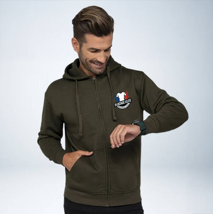 VESTE A CAPUCHE PERSONNALISABLE UNISEXE REF: JK297